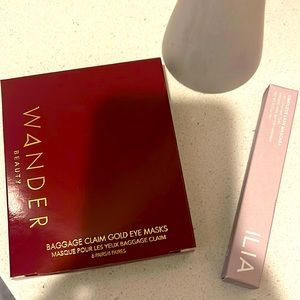 Wander Beauty Baggage Claim Eye Mask & Ilia Limitless Lash Lengthening Mascara